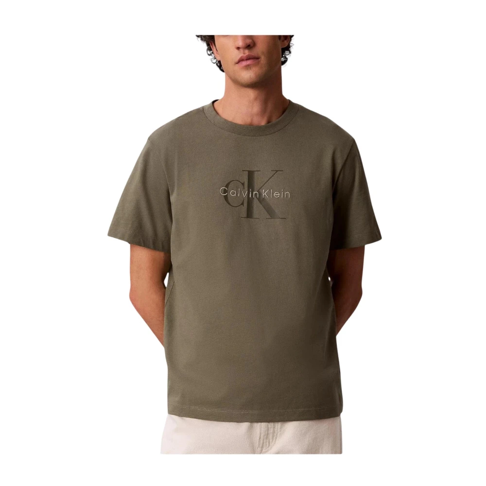 Calvin Klein , Herren, Oberteile, Grün, M - Bild 4
