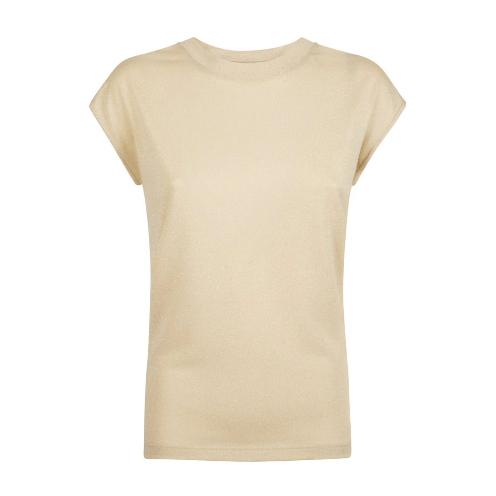 Eleventy Damen Beige - T-Shirt Smanicata Girocollo - Tops - L