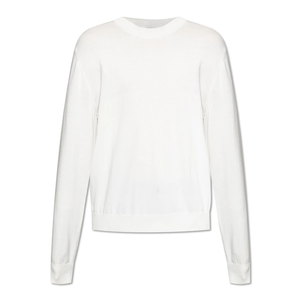 Moncler - Baumwoll-Rundhals-Pullover - Knitwear - Herren - Weiß - S - Bild 7