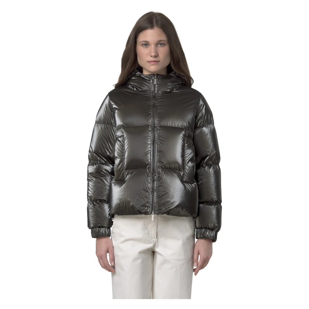 K-Way Damen Grün - Lethille Thermo Pearly - Jackets - Xl