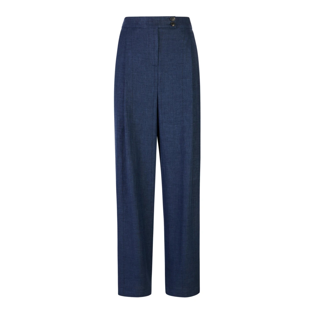 Eleventy Damen Blau - Pantalone Con Bottoni - Trousers - 2XS