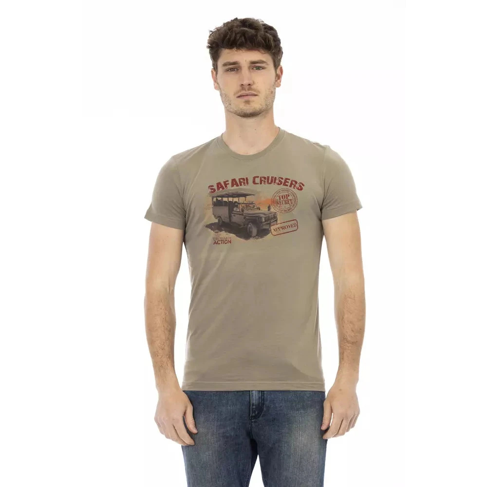 Trussardi Herren Grün - Action T-Shirt - Tops - L