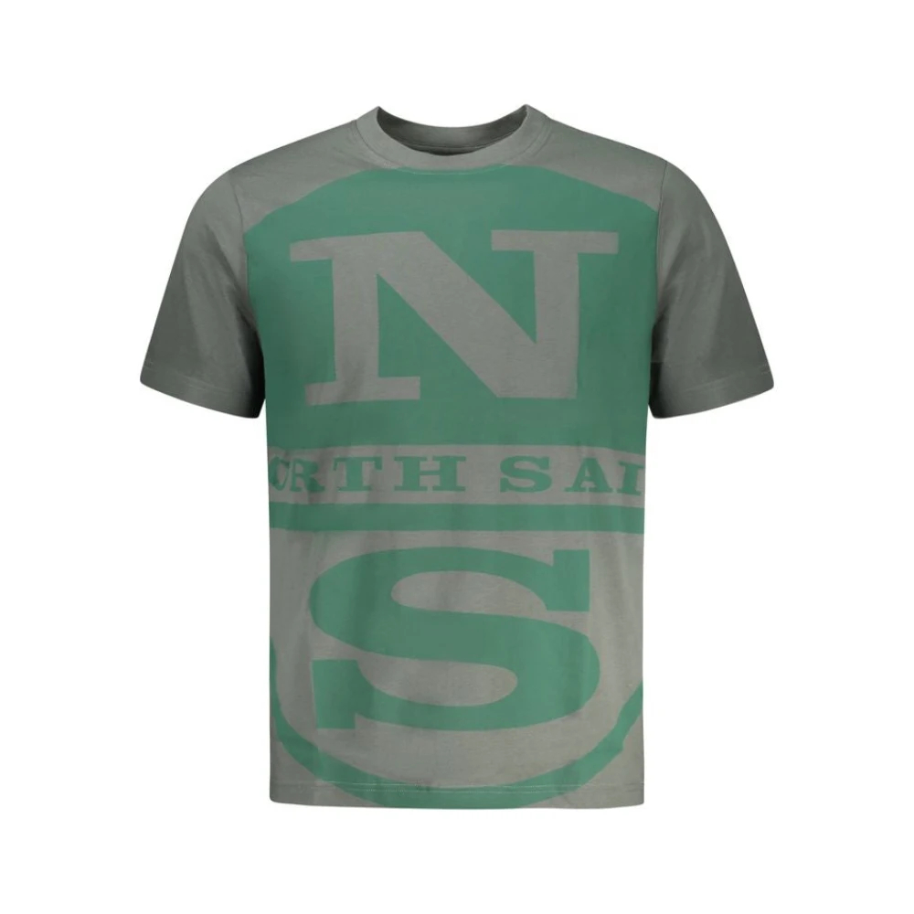 North Sails - Kurzärmeliges T-Shirt - Tops - Herren - Grün - Xl - Bild 6