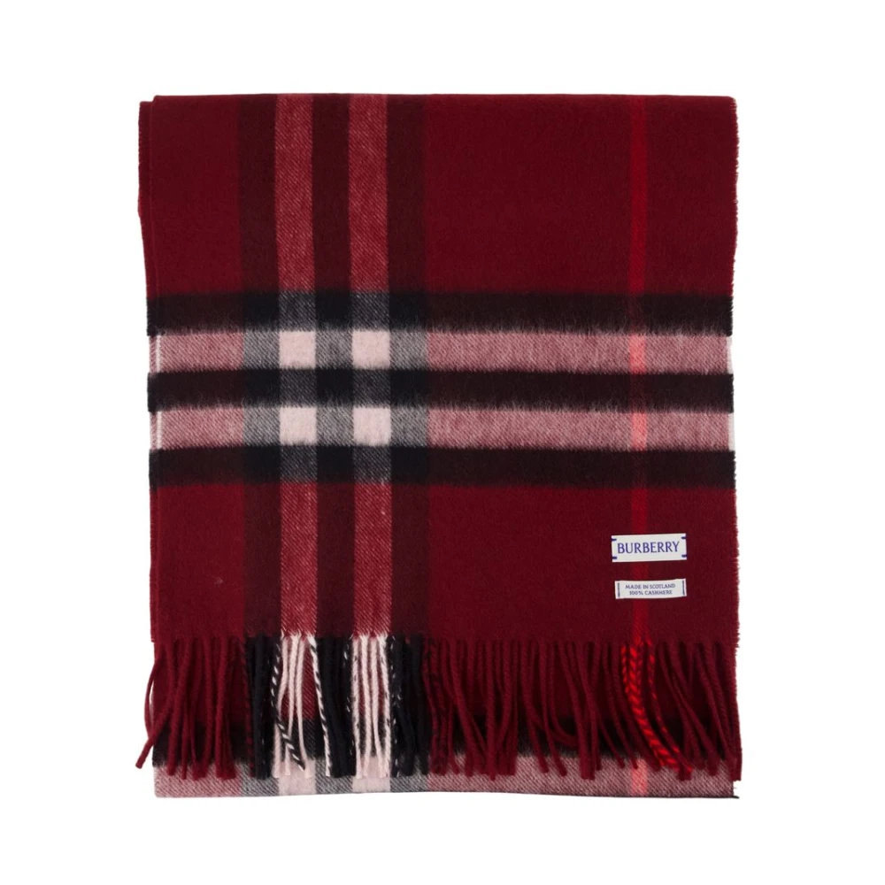 Burberry Damen Bordeaux Schal Aus Kaschmir, Einheitsgröße - Bild 3