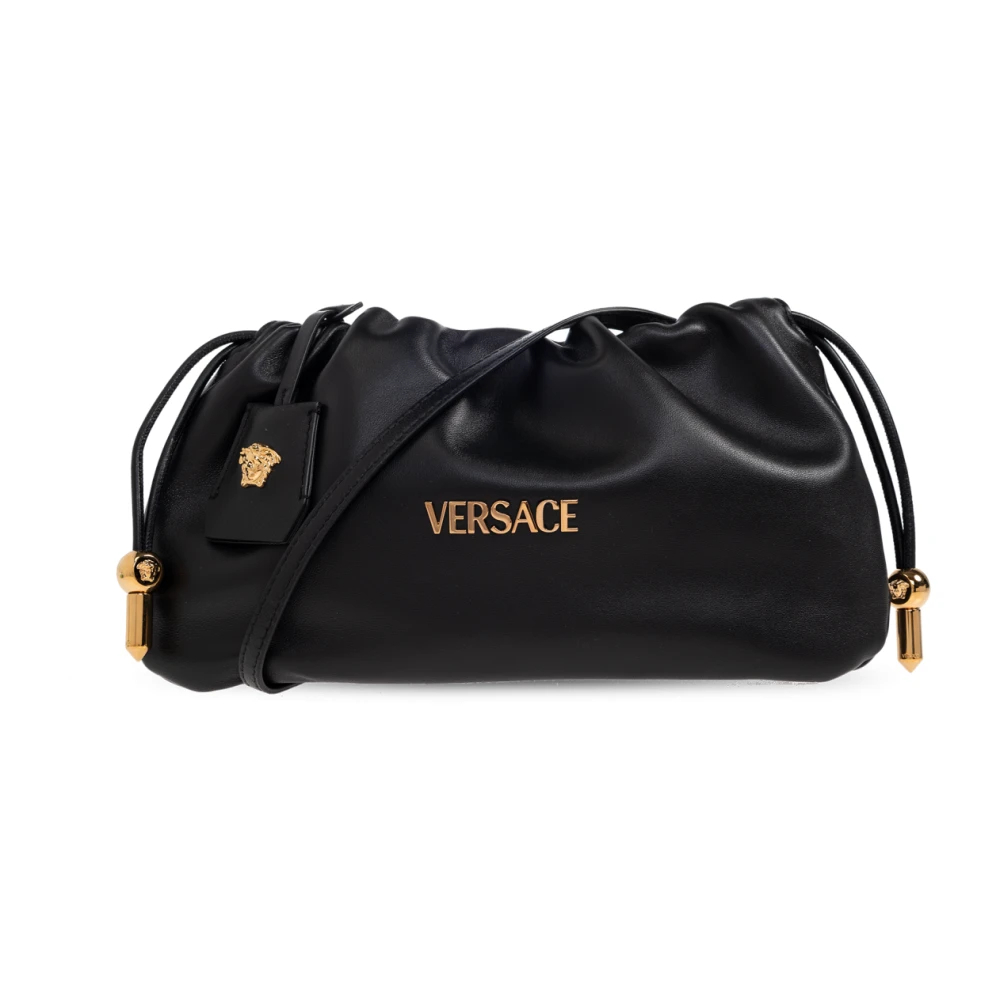 Versace - Schultertasche Tag Mini - Bags - Damen - Schwarzk - One Size
