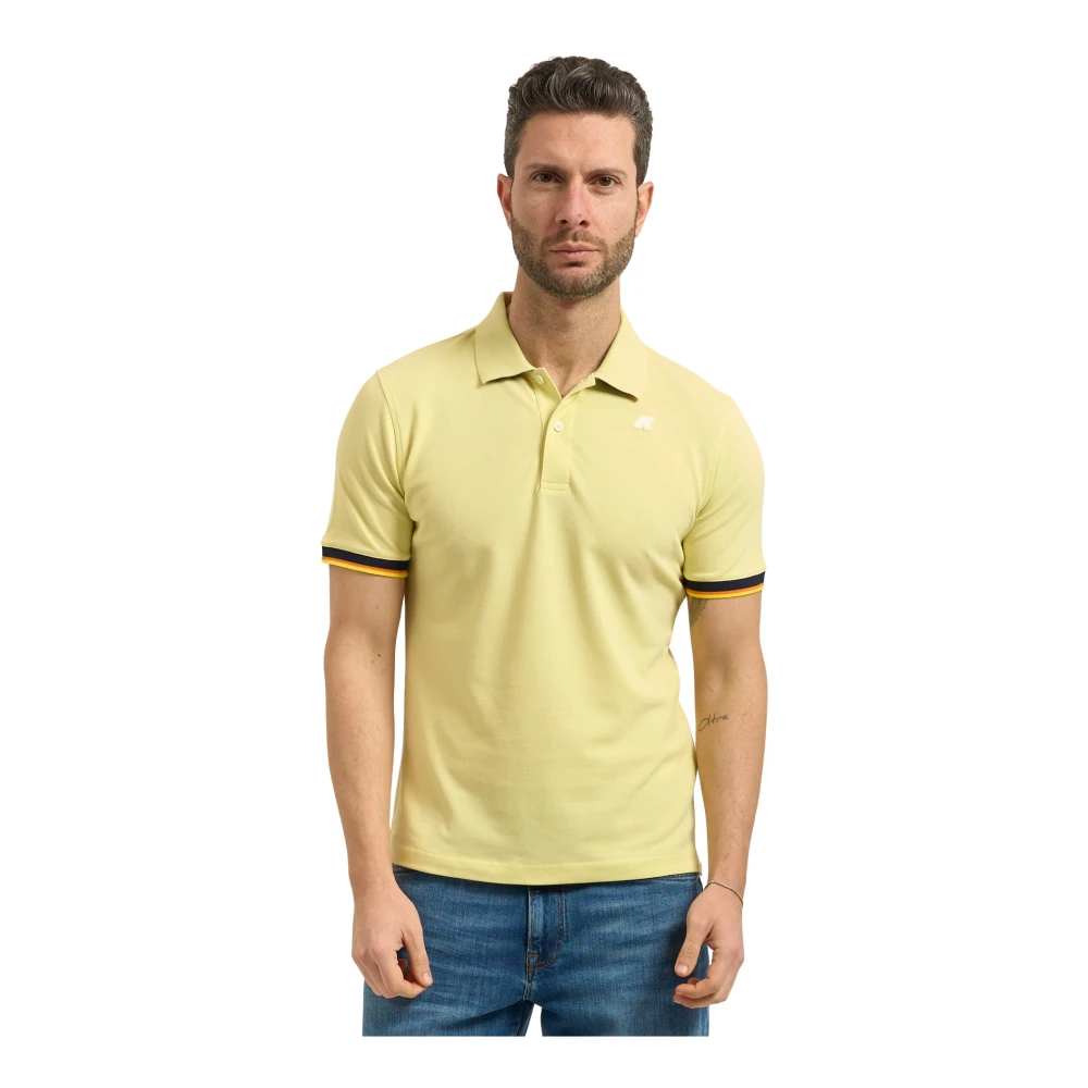 K-Way Herren Gelb - Vincent Polo Shirt - Tops - L