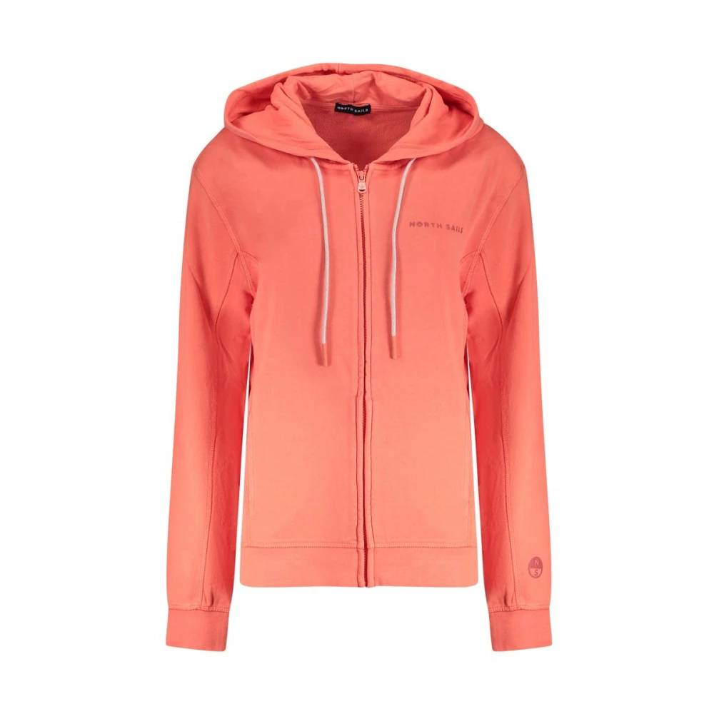 North Sails Damen Rot Sweatshirt Mit Rundhalsausschnitt Und Print - Bild 6
