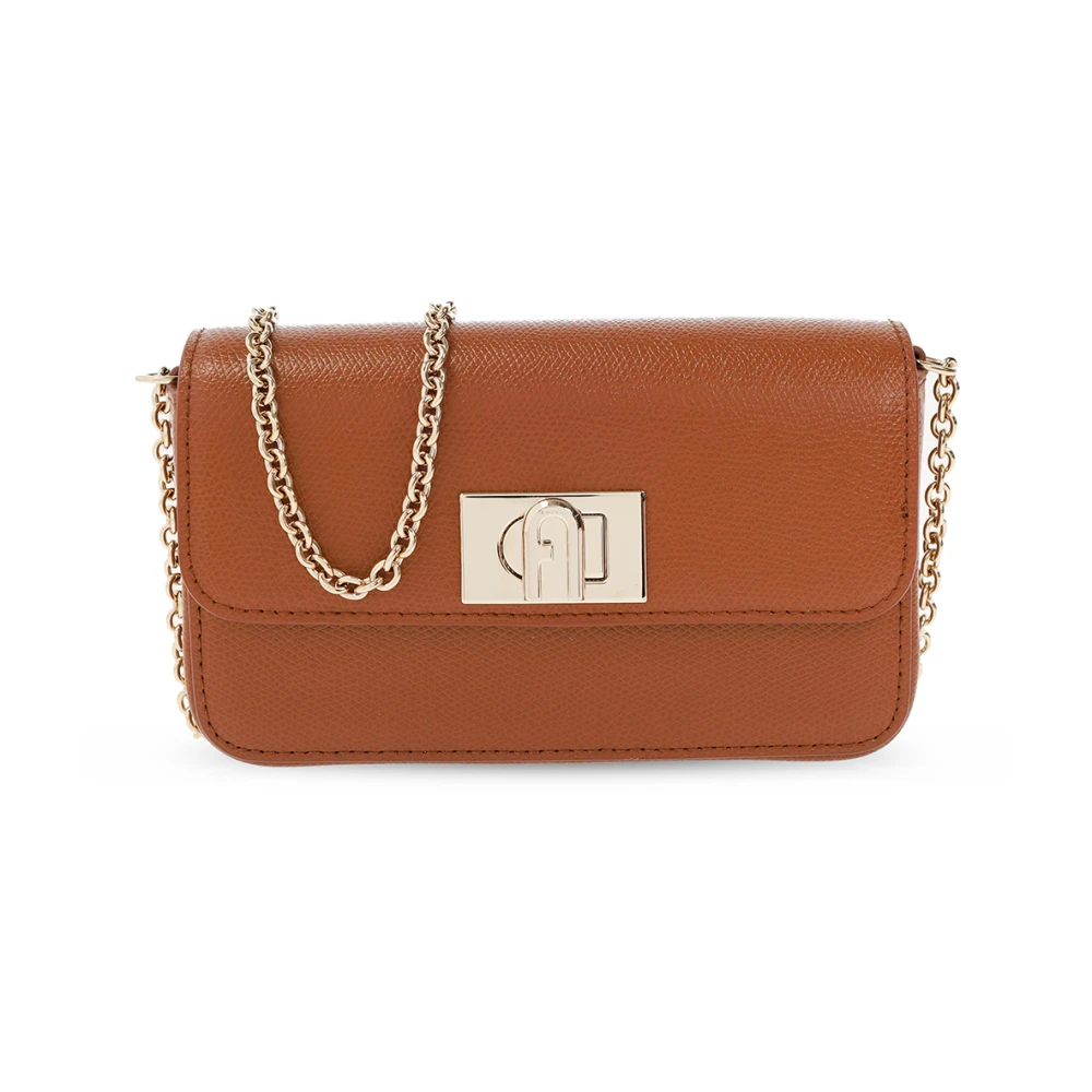 Furla Damen Braun - 1927 Mini Schultertasche - Bags - One Size