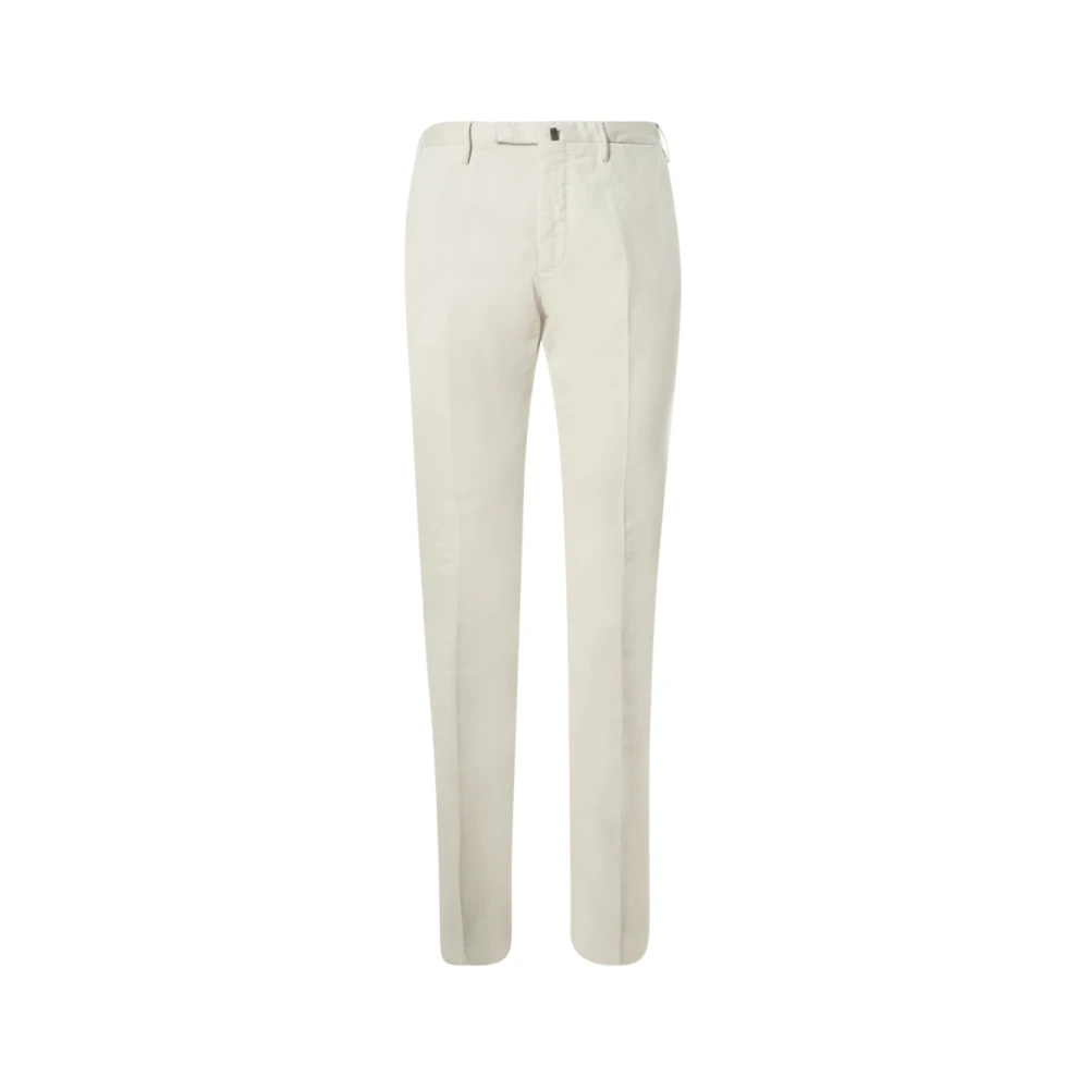 Incotex Herren Weiß - Schlank Geschnittene Hose - Trousers - 2XL