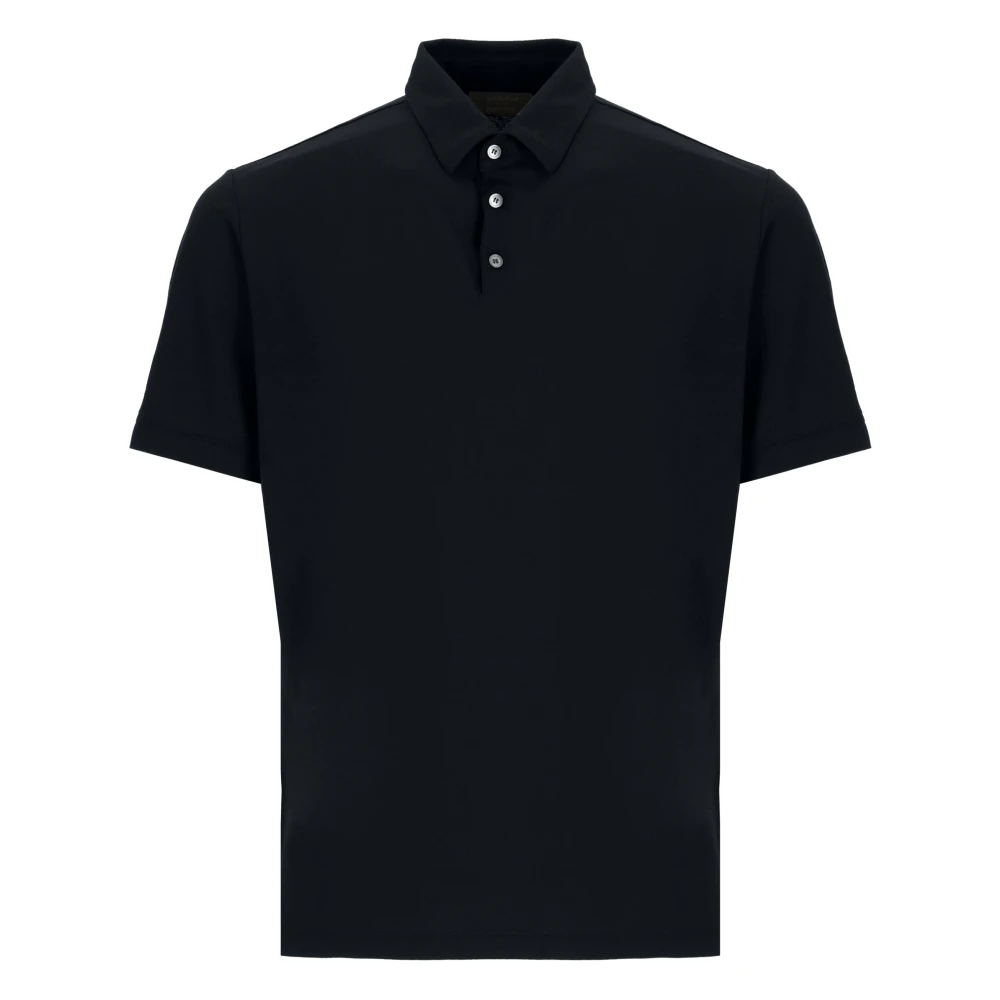 Zanone Herren Blau - Slim-Fit Icecotton Polo - Tops - 2XL