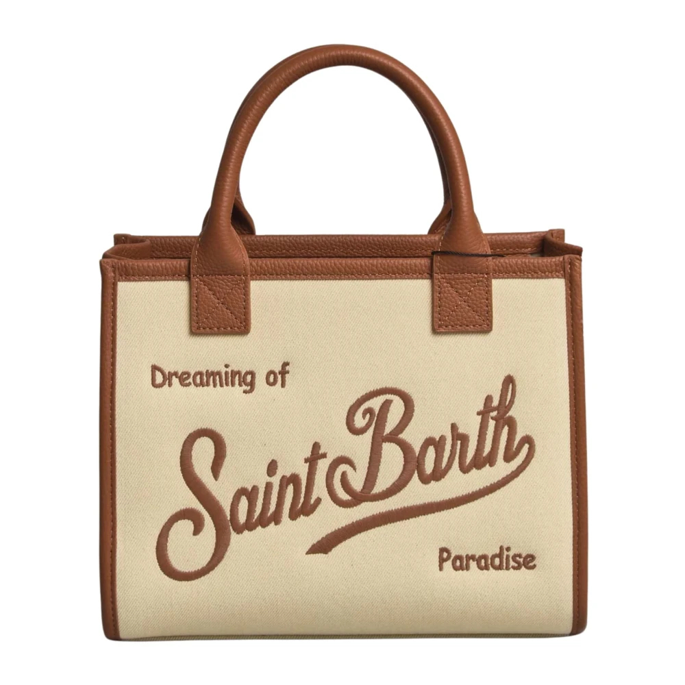 Mc2 Saint Barth , Damen, Taschen, Beige, One Size - Bild 5