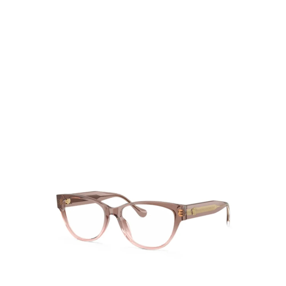 Versace - Cat-Eye-Brille - Accessories - Damen - Beige - 54 Mm