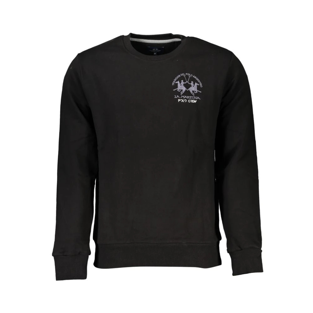 La Martina - Langärmeliges Sweatshirt - Sweatshirts & Hoodies - Herren - Schwarzk - 2XL