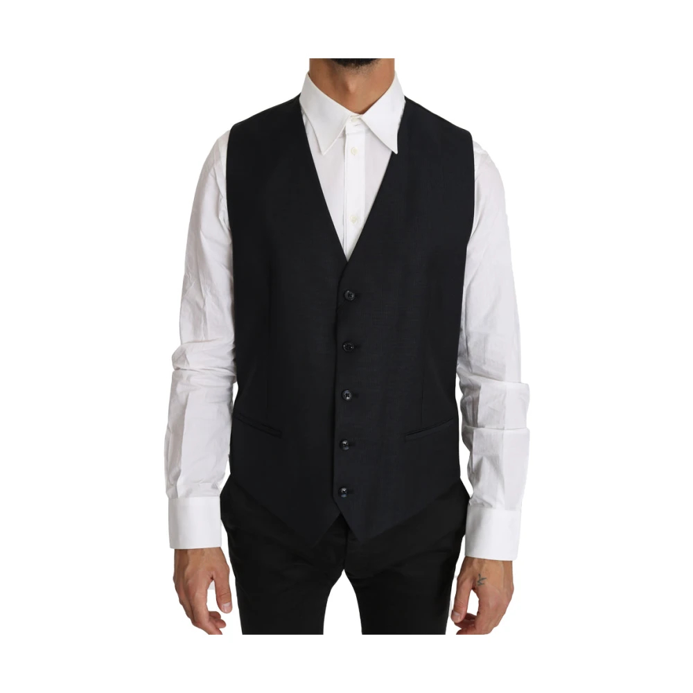 Dolce & Gabbana Herren Grau - Formaler Weste - Suits - Xl