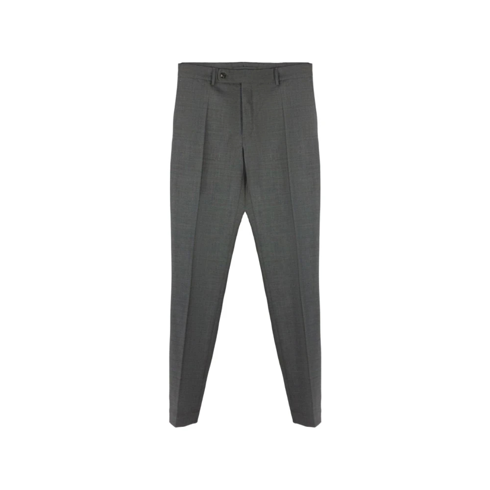 Incotex Herren Grau - Tapered Virgin Wool Hosen - Trousers - 3XL
