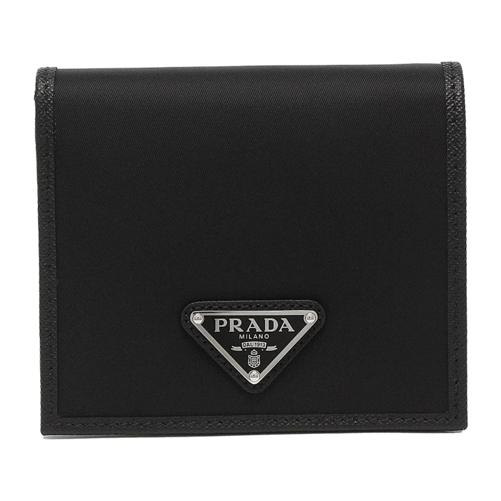 Joom Prada Herren Schwarz Re Nylon Triangle Logo Wallet 2Mo004 2Dmh F0002 - Bild 4
