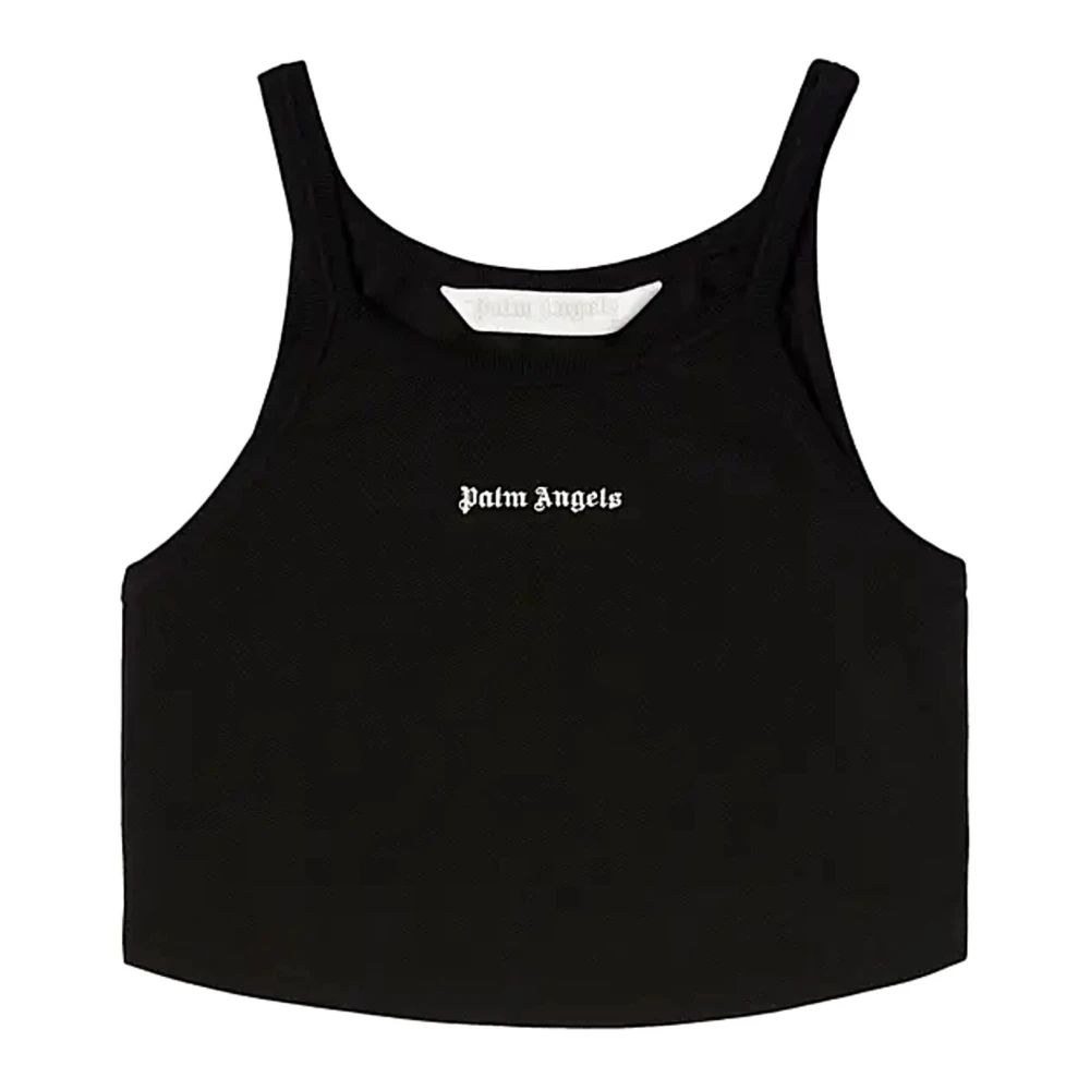 Palm Angels Damen Schwarz - Top - Tops - K - L