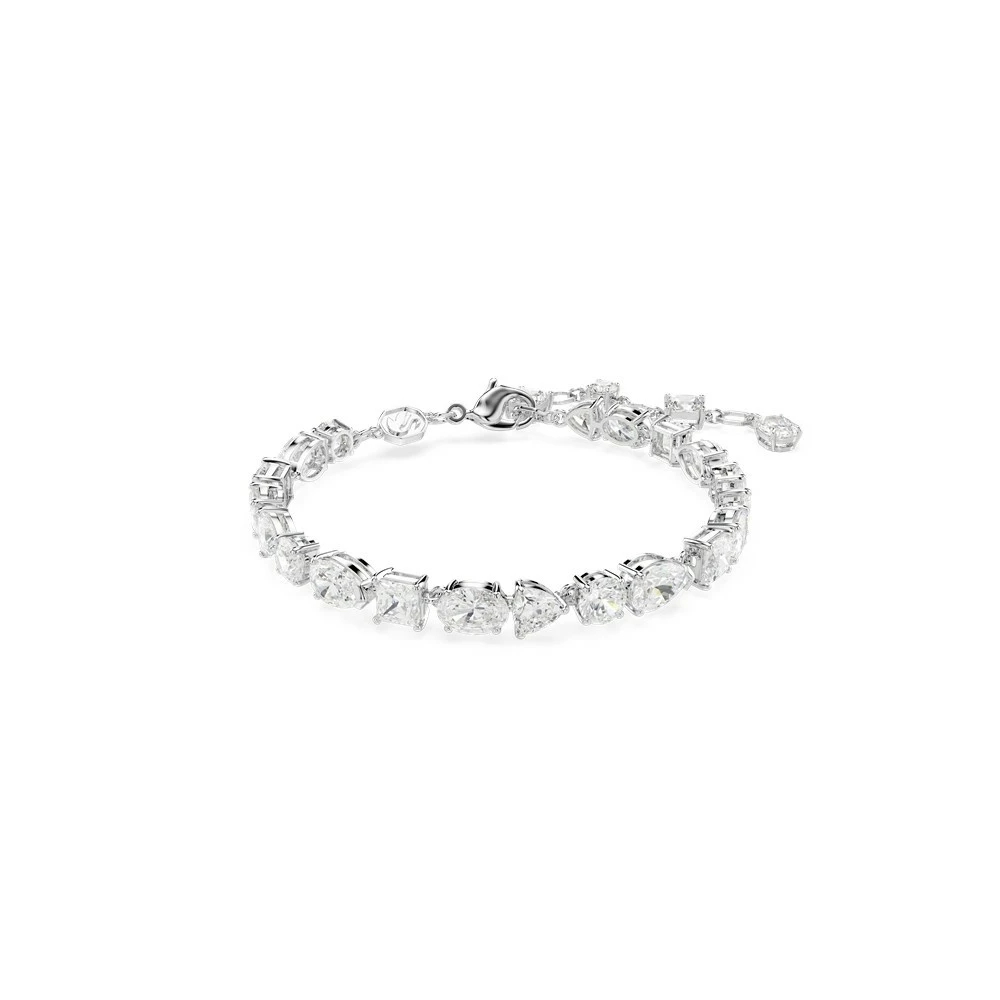 Swarovski Mesmera Armband, Verschiedene Schliffe, Rhodiniert Weiß  - Image 4