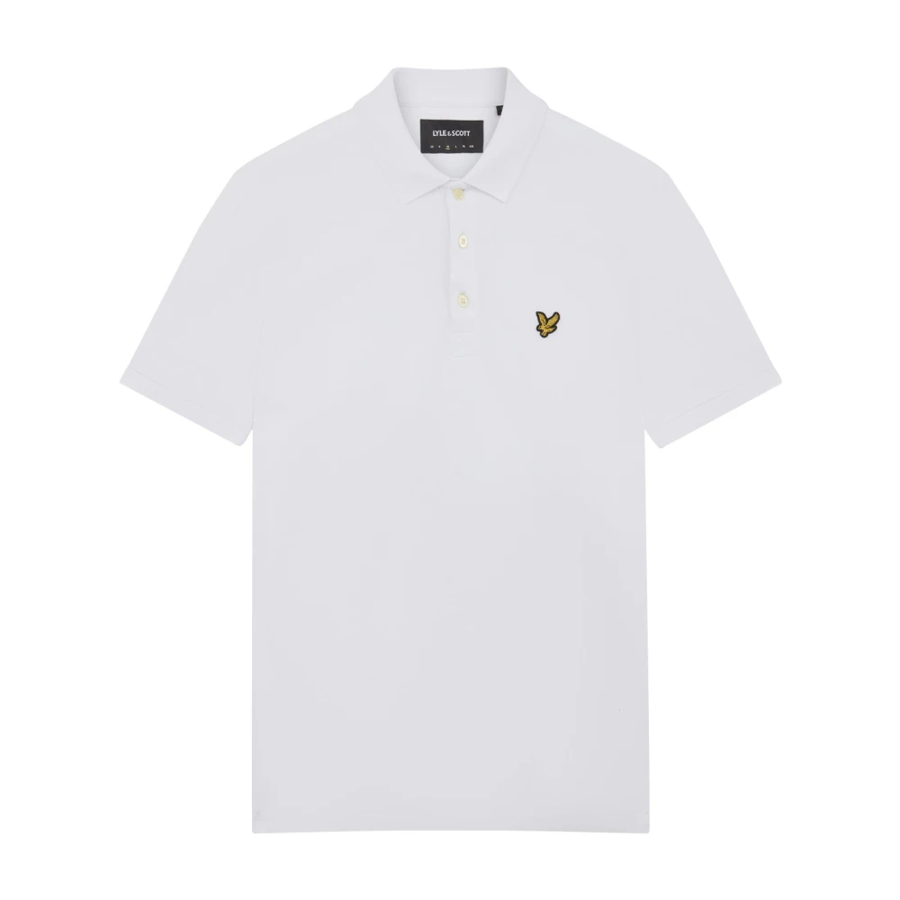 Lyle & Scott Weiß Polo-Shirt Plain - Bild 18