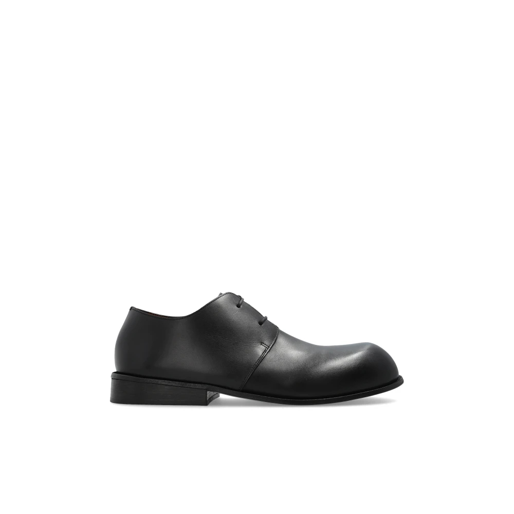 Marsell Herren Schwarz - Lederschuhe Muso - Shoes - K -42 Eu