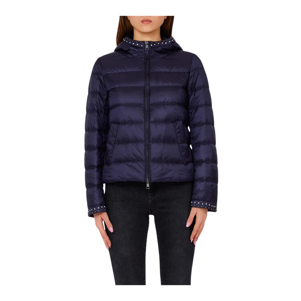 Liu Jo Damen Blau - Wattierte Jacke - Jackets - M