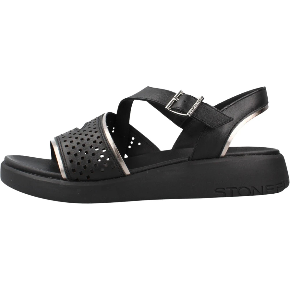 Stonefly Damen Schwarz - Onda 3 Nappa Lth - Shoes - K -40 Eu
