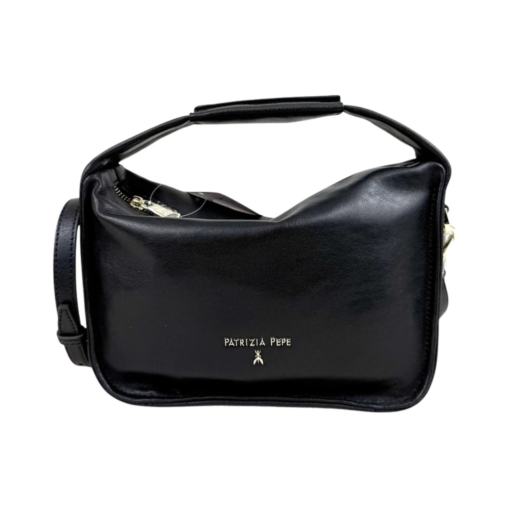 Patrizia Pepe Damen Schwarz - Sacca S Soft - Bags - K - One Size