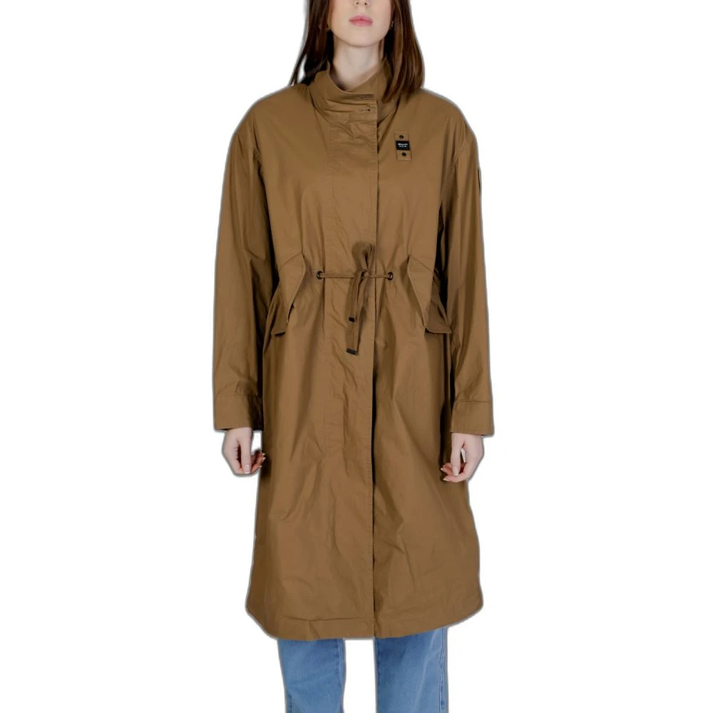 Blauer Damen Grün - Cotton Parka - Coats - L