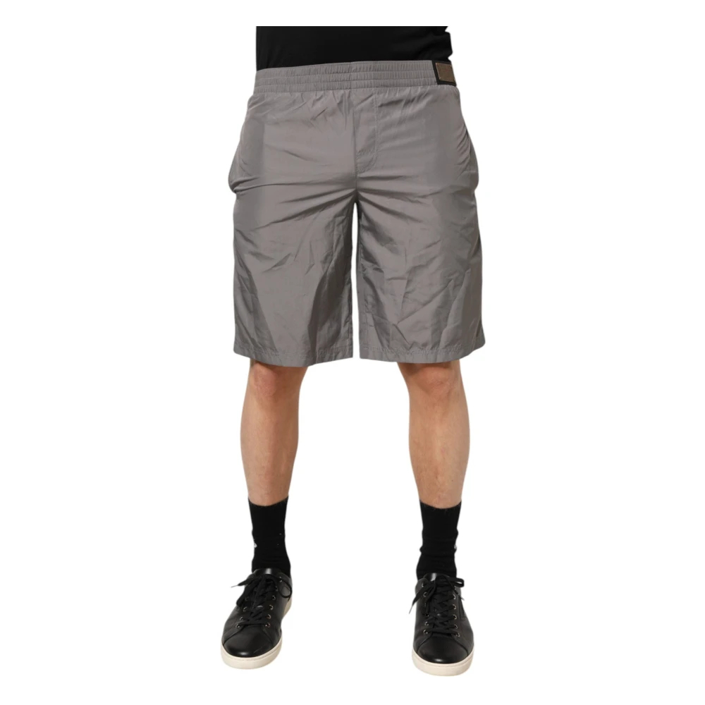 Dolce & Gabbana Herren Grau - Beachwear Badeshorts - Swimwear - M