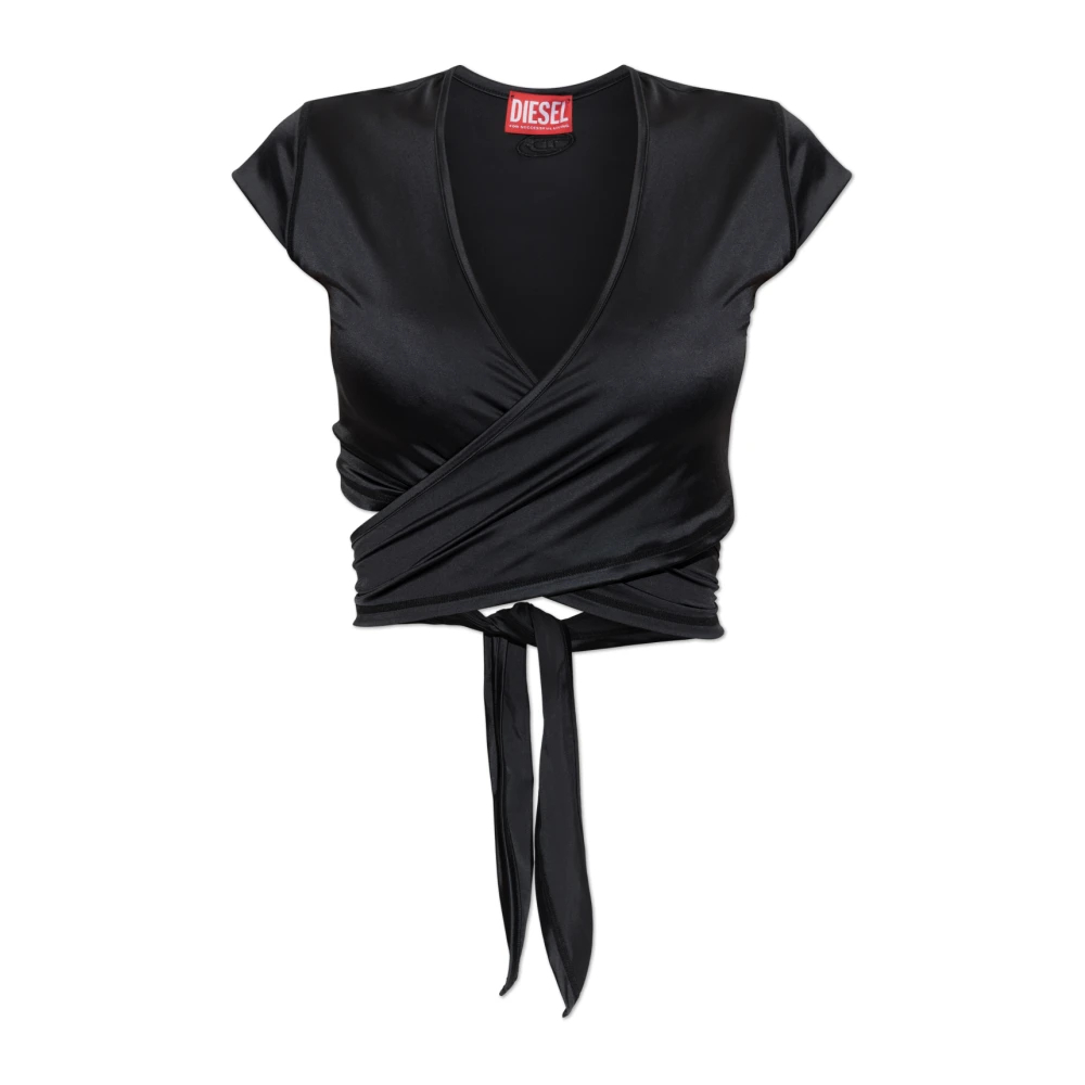 Diesel Damen Schwarz - T-Reno Top - Tops - K - Xs