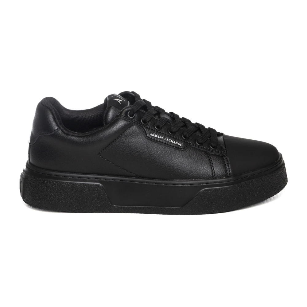 Armani Exchange Herren Schwarz Sneaker Low, Gr. 41 - Bild 4