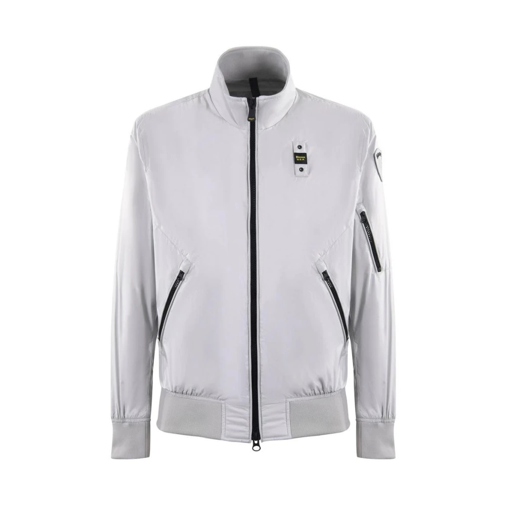 Blauer Herren Weiß - Brahms Bomber Jacket - Jackets - L