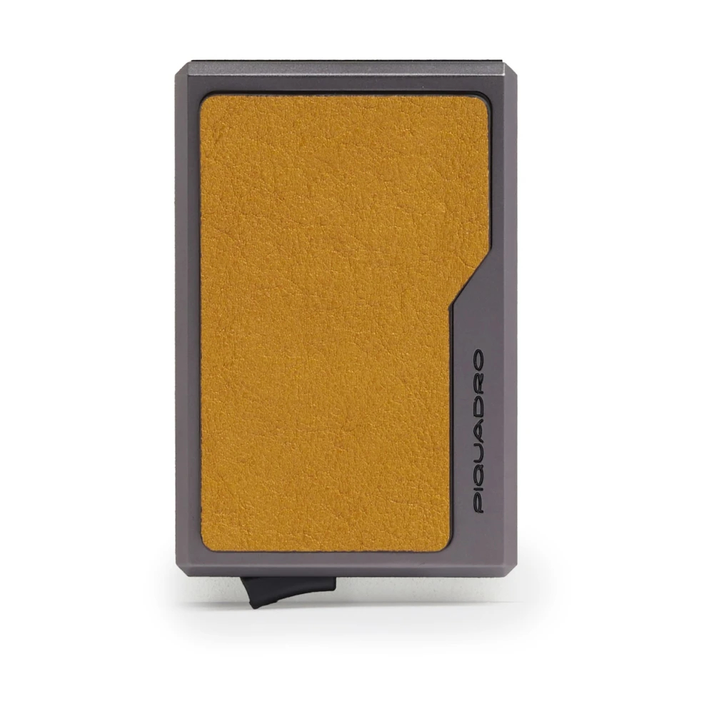 Piquadro Herren Gelb - Magsafe Pop-Up Kartenhalter - Accessories - One Size