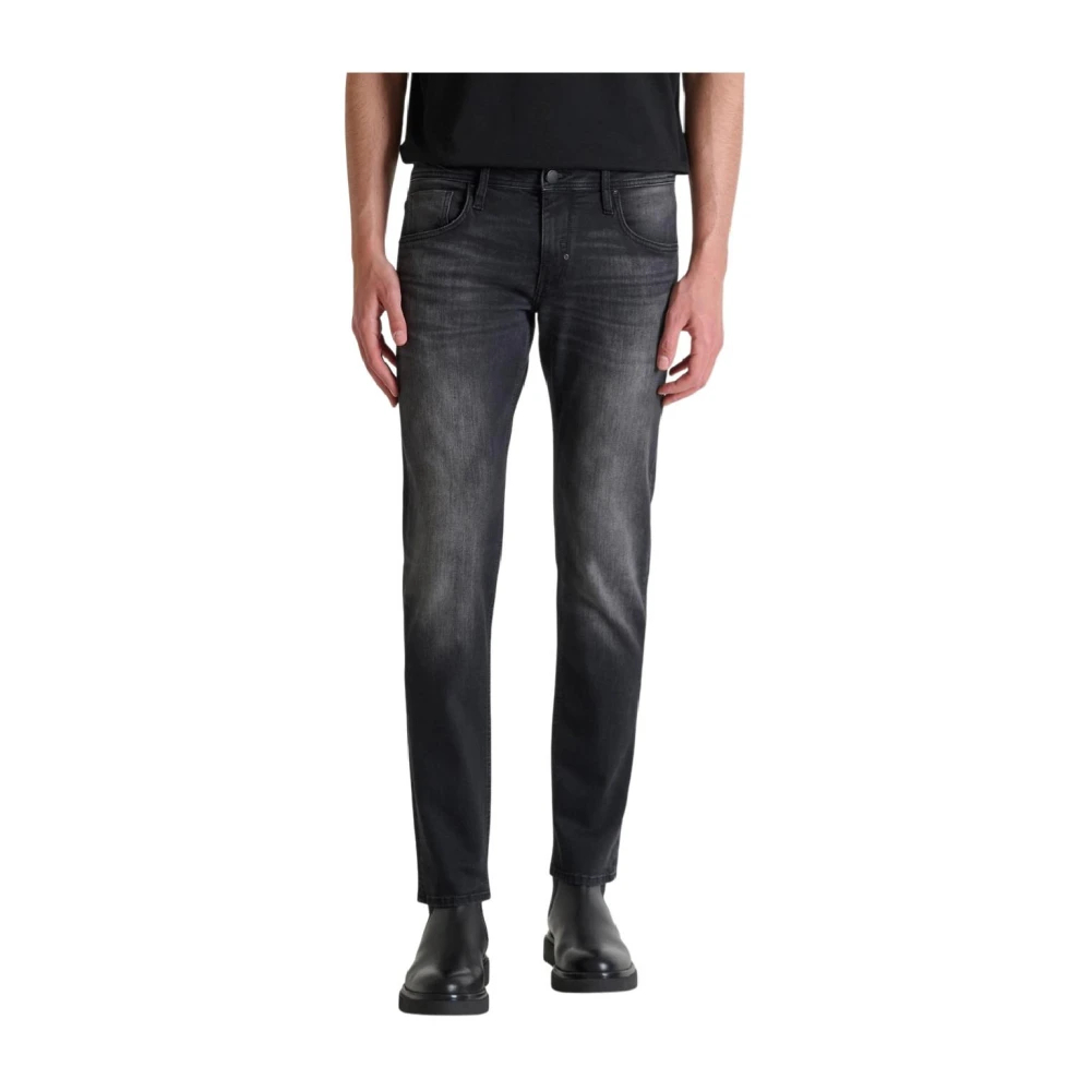 Antony Morato Herren Schwarz - Kurt Tapered Jeans - Jeans - K - W36