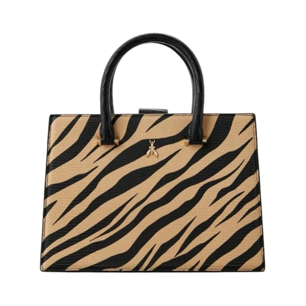 Patrizia Pepe Damen Beige - Stilvolle Leder Tasche - Bags - One Size