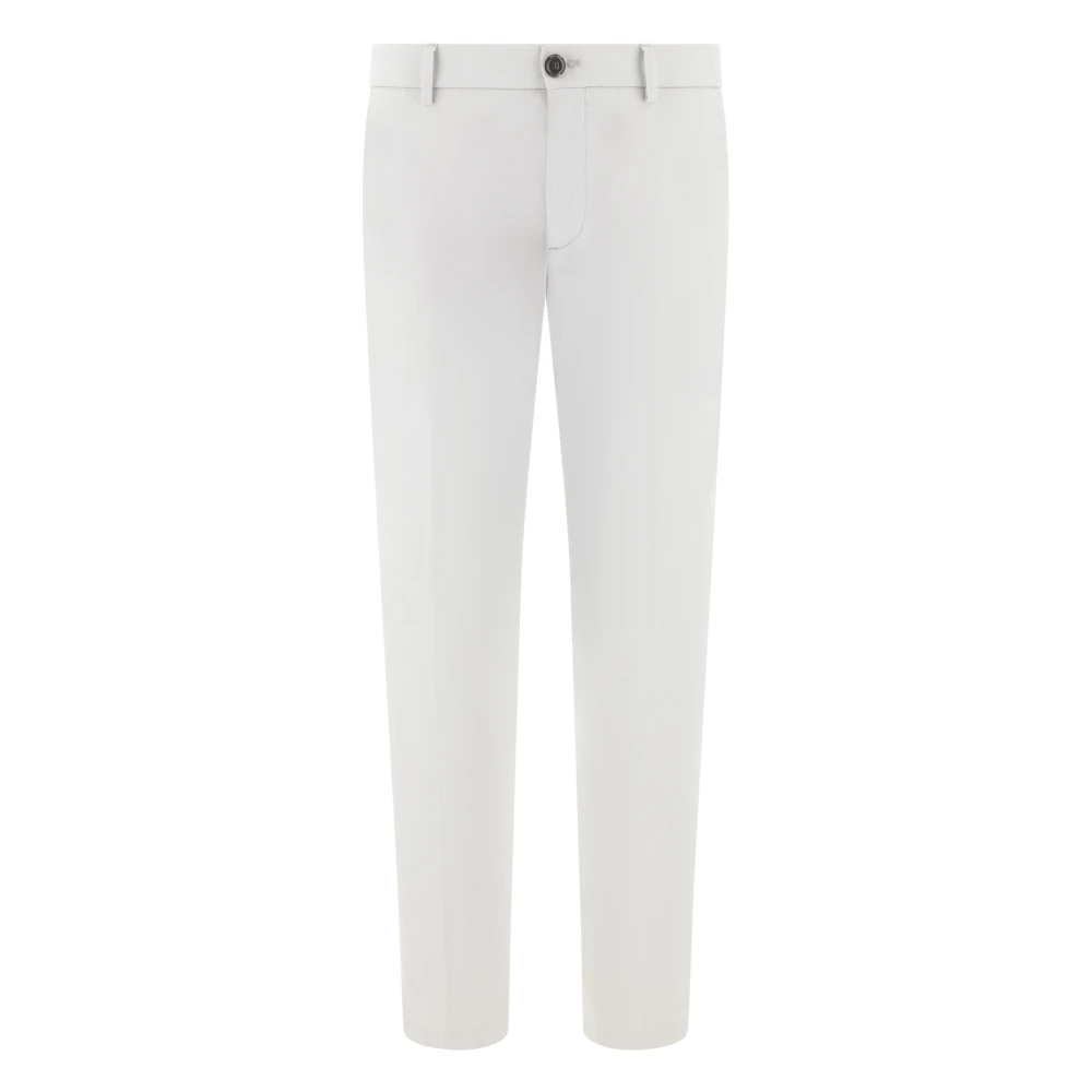 Boggi Milano Herren Grau - Stretch Baumwoll-/Tencel-Hose - Trousers - W31
