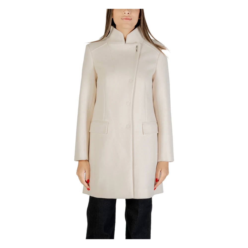 Liu Jo Damen Weiß - Ts.elegance Mantel - Coats - M