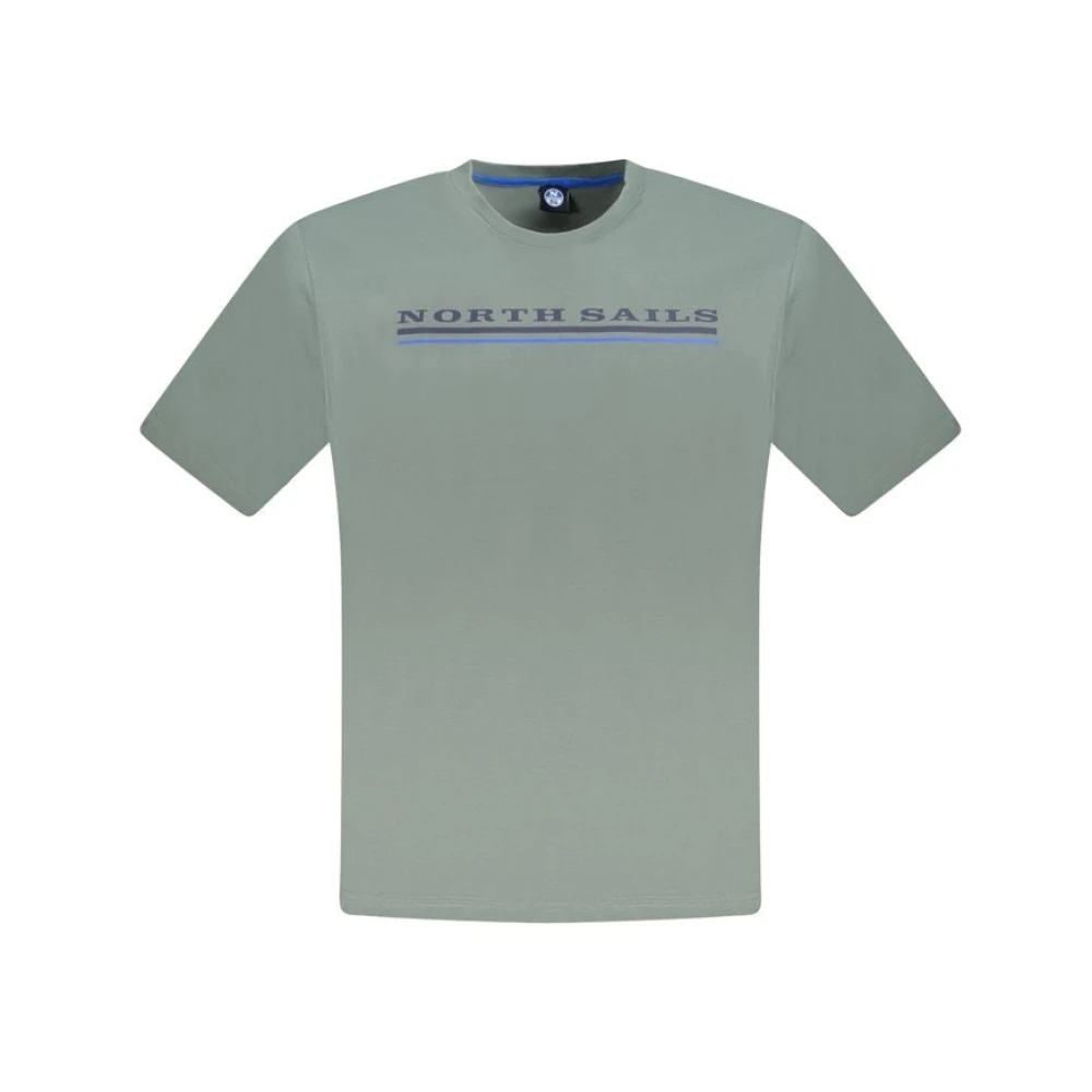 North Sails Herren Grün - Baumwoll-T-Shirt - Tops - 3XL