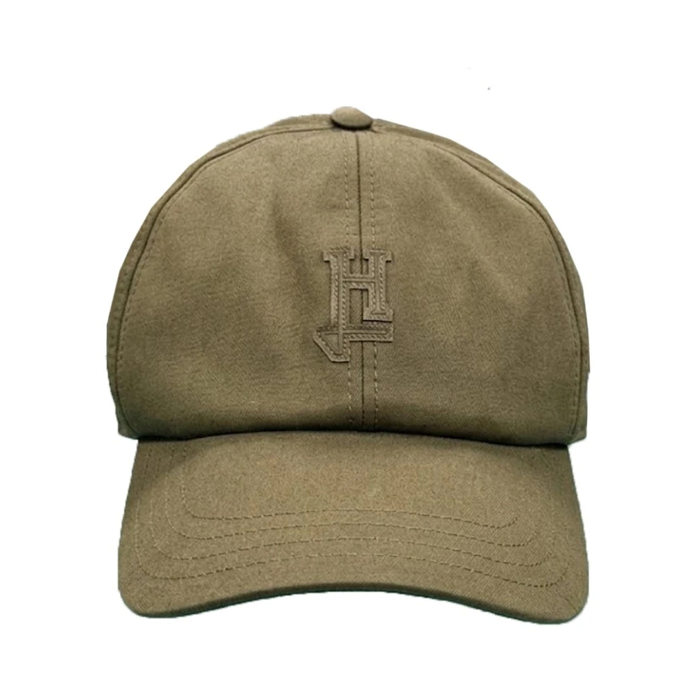 Herno Herren Grün - Cotton Logo Baseball Cap - Accessories - One Size