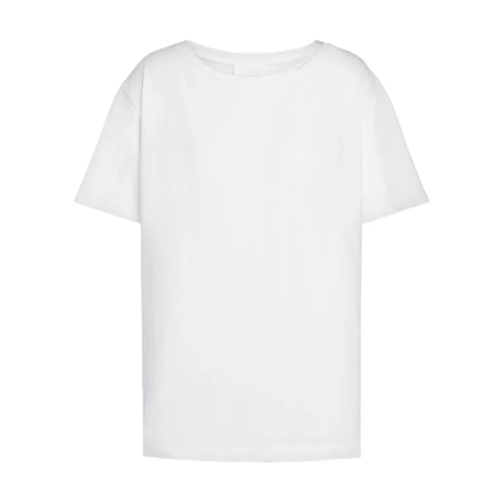 Dondup Damen Weiß - T-Shirt Mit Rundhalsausschnitt - Tops - S
