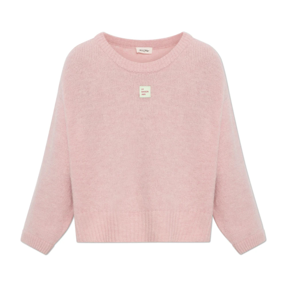 American Vintage Damen Rosa - East Pullover - Knitwear - L