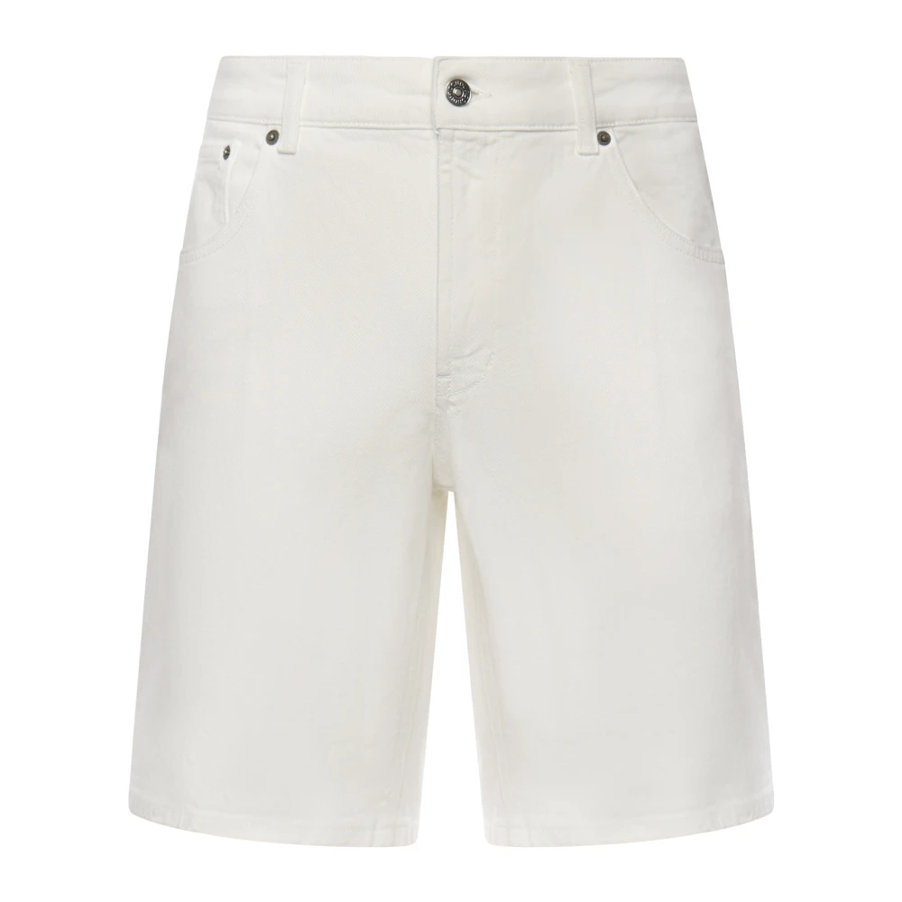 Dondup Herren Weiß - Casual Shorts - Shorts - W35
