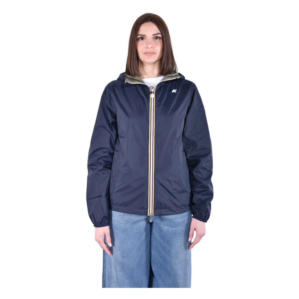 K-Way Damen Blau - Jake Jacket - Sweatshirts & Hoodies - M