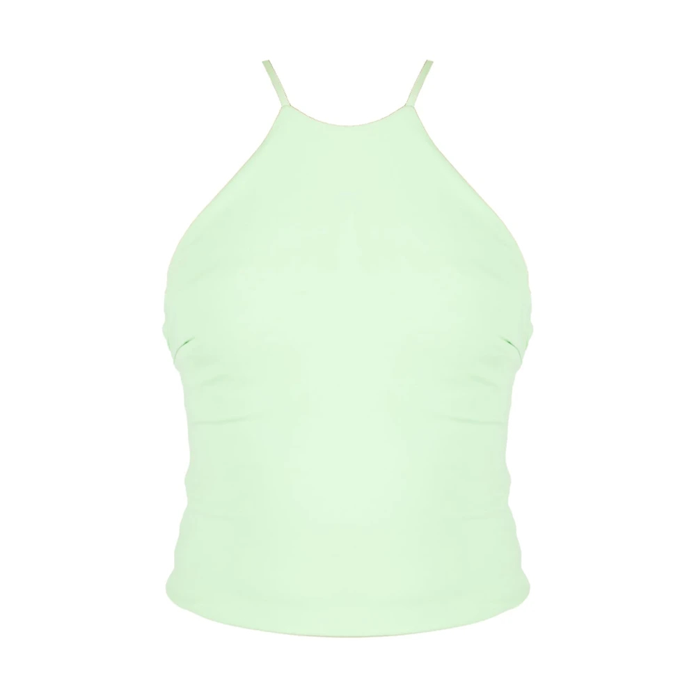 Patrizia Pepe Damen Grün - Elegantes Kettenoberteil - Tops - Xs