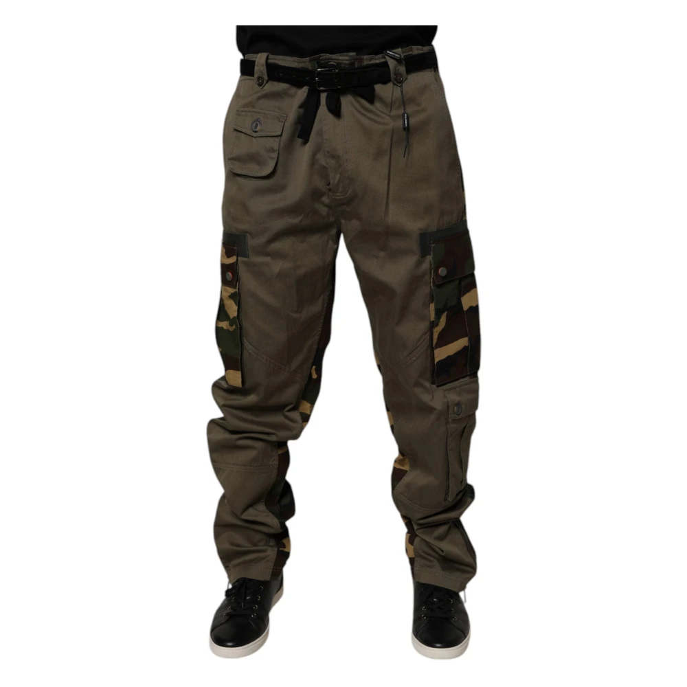Dolce & Gabbana Herren Multicolor - Tapered Hosen - Trousers - Mehrfarbig - 2XL