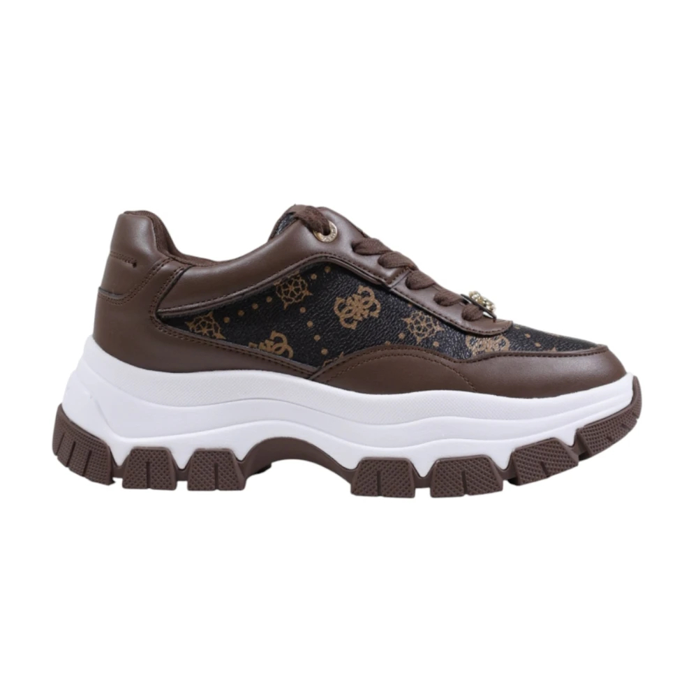 Guess Damen Braun Sneakers Berrett2 Eur Größe 38 - Bild 9