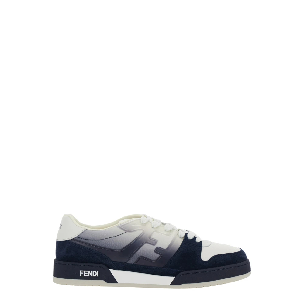 Fendi Herren Blau - Match Sneaker - Shoes - 42 Eu