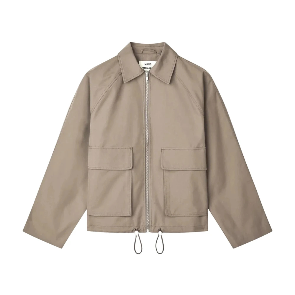 Mads Nørgaard Damen Braun - Bomber Jackets - Jackets - Xs
