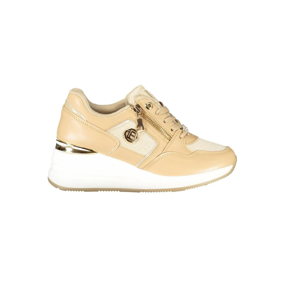 Laura Biagiotti Damen Beige - Platform Sneaker - Shoes - 38 Eu