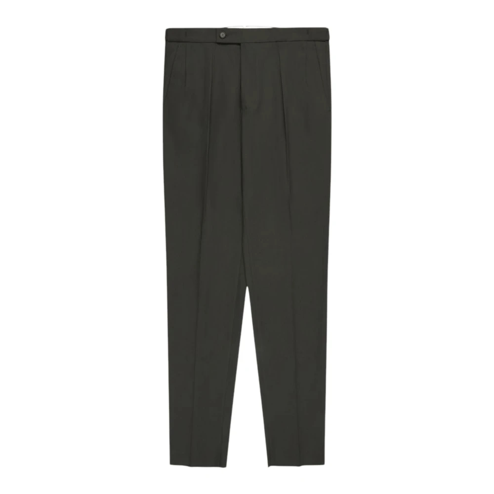 Incotex Herren Grün - Tapered Bundfaltenhose - Trousers - 3XL